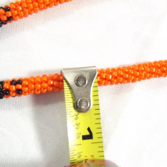 Hand Crafted Multicolor Beaded Lanyard - Picture 7 of 7
